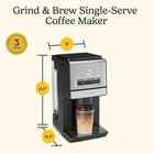 New In Box Cuisinart Dgb-30 Custom Grind   Brew Single-cup Coffee Maker  black 