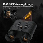 4k Digital Night Vision Goggles Thermal Infrared Monocular Binoculars Hunting Us