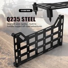 Nicecnc Universal Tactical Rigid Molle Panel Utv Seat Rack Organizer Storage