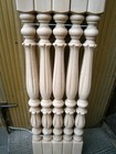Stair Balusters Graceful Flows Design Carved Wood Spindles Balustrade Staircase