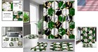 Complete Waterproof Bathroom Set  Shower Curtain And Non-slip Rugs - 71  X 71 