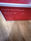 American Girl Beforever Samantha   s Flower Picking Dress Black Tights Retired