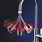 1-3pcs Splash Head Faucet Universal Extension Bathroom Showerheads Booster Filte