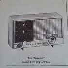 Vintage Rca Victor Radio Service Data Rhd 10 Series 1966 No 31 The Timester