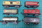 Lionel Trains O Gauge Metal Train Car Lot  6  Baby Ruth Sunoco C s Refrigerator