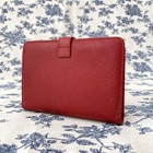Vintage Coach Red Leather Agenda Cover Madison Planner Binder Case  01260