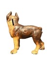 Antique Boston Terrier  Coin Bank Made By Vindex Toys 1931