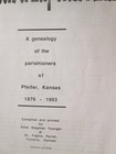 Members Of Holy Cross Parish Pfeifer  Kansas 1876-1993