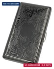 Cigarette Case Victorian Style Metal Holder For Regular  King And 100 s Size Poc