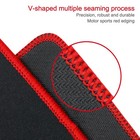 Exco Small Mouse Pad With Stitched Edge Non-slip Rubber Base For Gaming Office