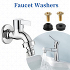 116 Pcs Faucet Washer Assortment Kit Flat And Beveled Washers Rubber