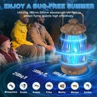 Mosquito Fly Bug Insect Zapper Killer Indoor Outdoor Electronic Light Trap Lamp
