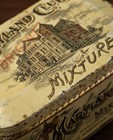 Vtg Maryland Club  Original Mixture Hingin Litho Tin Box  American Tobacco