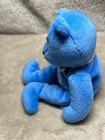 Celebrity Bears Blue Bear With Heart And Ship Stuffed Animal Toy Used Condition