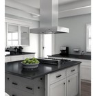 42  New Zline Pro Stainless Steel Island Mount Range Hood Kecomi-42