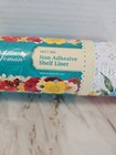 Pioneer Woman Non-adhesive 12  X 10  Shelf Liner Sweet Rose Pattern