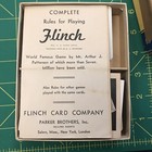 Antique Flinch Card Game
