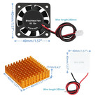 3 Sets Tec1-12706 Peltier Cooler Module Kit