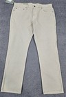 Men s Slim Jeans 38x30 Beige Denim Spandex Stretch  Waist Goodfellow Lightweight