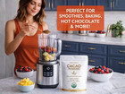Organic Cacao Powder Unsweetened  Pure Cacao  Single Ingredient  No Sugar Added