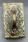 Antique Art Nouveau Brass Rocker Ink Blotter