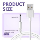 2 Pack Vibrator Charger Usb To Dc 2 5mm Fast Charging Cable Wand Adult Toys    