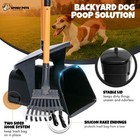 Dog Pooper Scooper With Bag Attachment - Metal Pooper Scooper Heavy Duty - Ea   