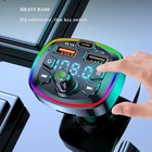 Bluetooth Car Fm Transmitter Mp3 Player Hands Free Radio Adapter Kit Usb Charger