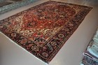 Antique-heriz Ealry 1900 Handmade 9  X 13  Authentic Matches Kazak  Serapi Rugs