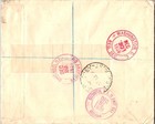 1938 Gilbert   Ellice Islands Ocean Island Registered Cover To Usa Washington Dc