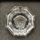 Authentic Gianni Versace Medusa Crystal Ashtray 2 7in 