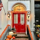 Fall Leaf Garland For Room Decor 12 Pack  artificial Maple Leaves autumn