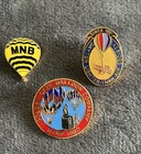 Lot Of 9 Hot Air Balloon Enamel lapel Pins   117 
