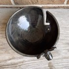 Yarn Bowl Black Sheep Handmade Pottery Art Beautiful Signed A speer Unique Gift