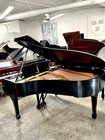 1988 Steinway L Grand Piano 5 10 1 2  Satin Ebony All Original