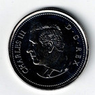 2023 Canada First Strike Brilliant Uncirculated Kciii 25 Cent Coin 