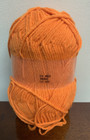 Brand New Berella 4 Ply Worsted Weight Acrylic Yarn Skein Orange 8954