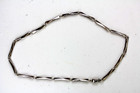 Vintage Mexico Unique Sterling Silver 925 Chain Link 18  Necklace Layer Classic
