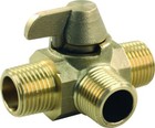 Jr Products 62245 3-way Diverter Valve  1 2  Fpt X 1 2  Mpt X 1 2  Mpt 