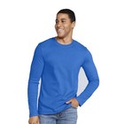 Gildan 6-pack Long Sleeve Crew Neck T-shirt 100  Cotton Multicolor Tee