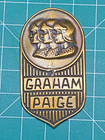 Rare Early 1928 Graham Paige Radiator Emblem Hood Badge Vintage Automobile