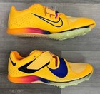 Nike Zoom Long Jump Elite Track Spikes Citron Pulse Blue Fz9326-800 Mens Sizes