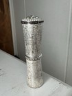 Vintage 1950s Revlon  futurama  Refillable Lipstick Case Silver Plate