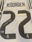 Antonio Rudiger Signed Real Madrid Adidas Soccer Jersey Beckett