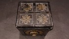 Antique Ci Combination  goldleaf Deposit  Safe Bank-henry Hart Circa 1885 17
