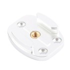 White Mount Session Tripod Plate Bracket 1 4  Screw Base For Gopro Hero 9 8 7