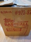 1987 Topps Baseball Pack Empty Trading Card Display Case - 6 Rack Box Size