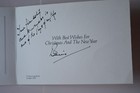 Sir Dennis Thatcher Chequers Christmas Card With   Bonus Letter From Pm Thatcher