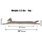 Under Door Draft Stopper Decorative Wind Stopper 36 Inch For Door   Window  W   