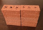 Lot Of 10 Belden Brick Co  Miniature Souvenir Sample Bricks Canton  Ohio Oh
